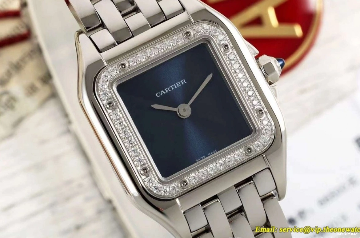 Dial Dia 22mm Blue De SS Panthere Secrete Ladies SS AF Quartz 0314